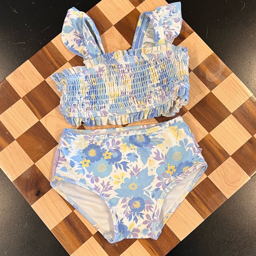 Ruffledbutt 2T two piece swim suit